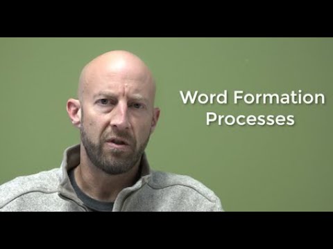 Video: Vad är processen för ordbildning?