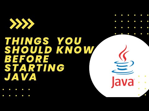 Things you should know before learning java | learn java free
