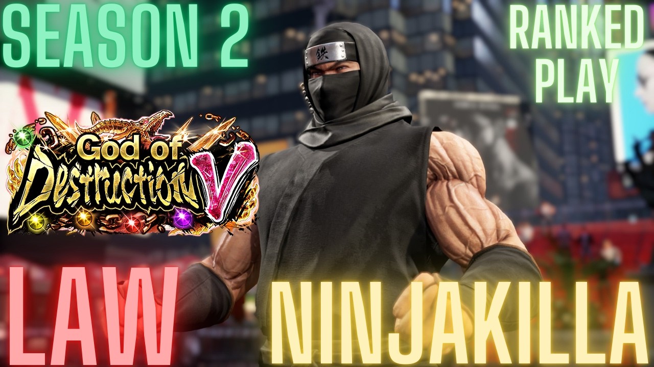 Tekken 8 | NinjaKilla (Law) God 5 Ranked Play
