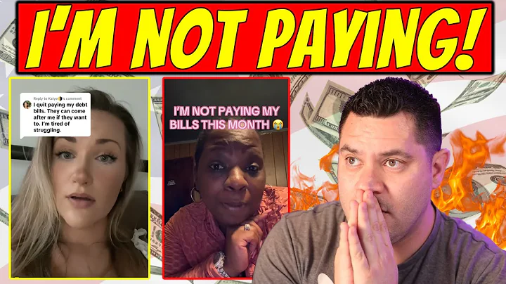 People Are REFUSING To Pay Their Debts - You Are Not Alone