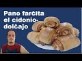 Pano farĉita de cidonio-dolĉaĵo en esperanto