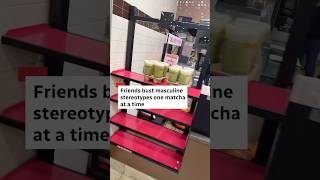 Friends bust masculine stereotypes one matcha at a time