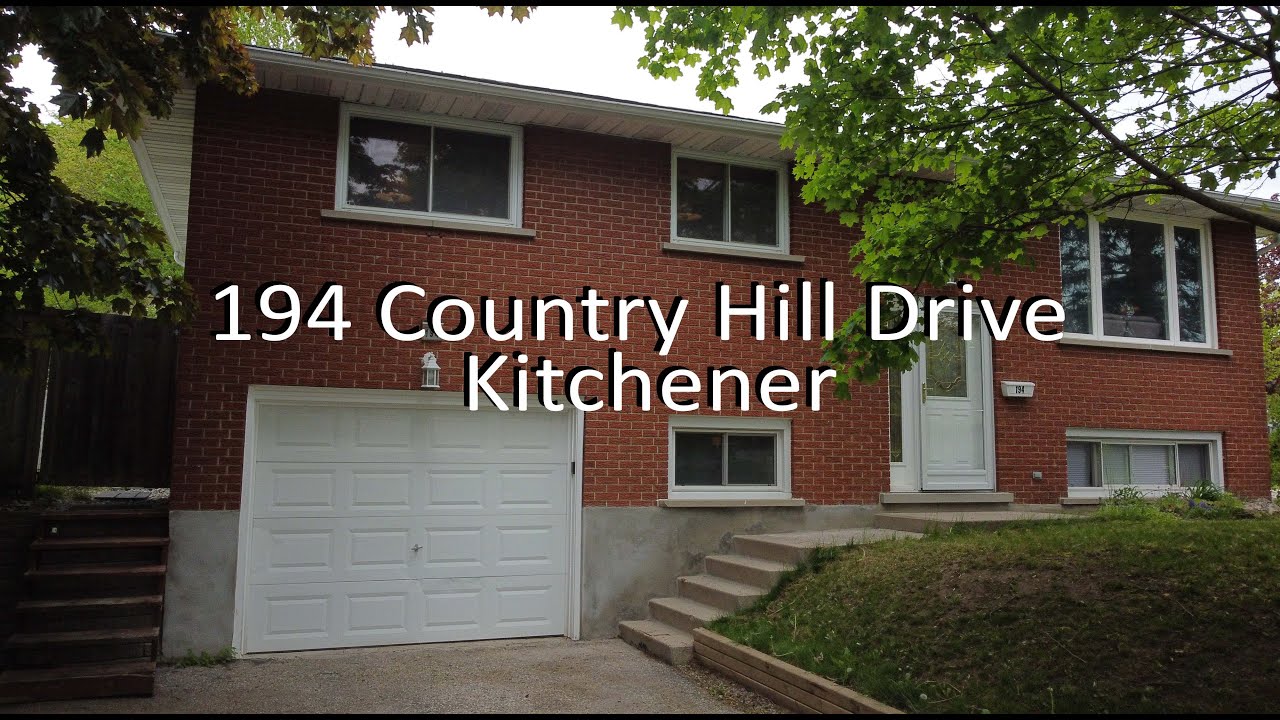 194 Country Hill Drive Kitchener YouTube