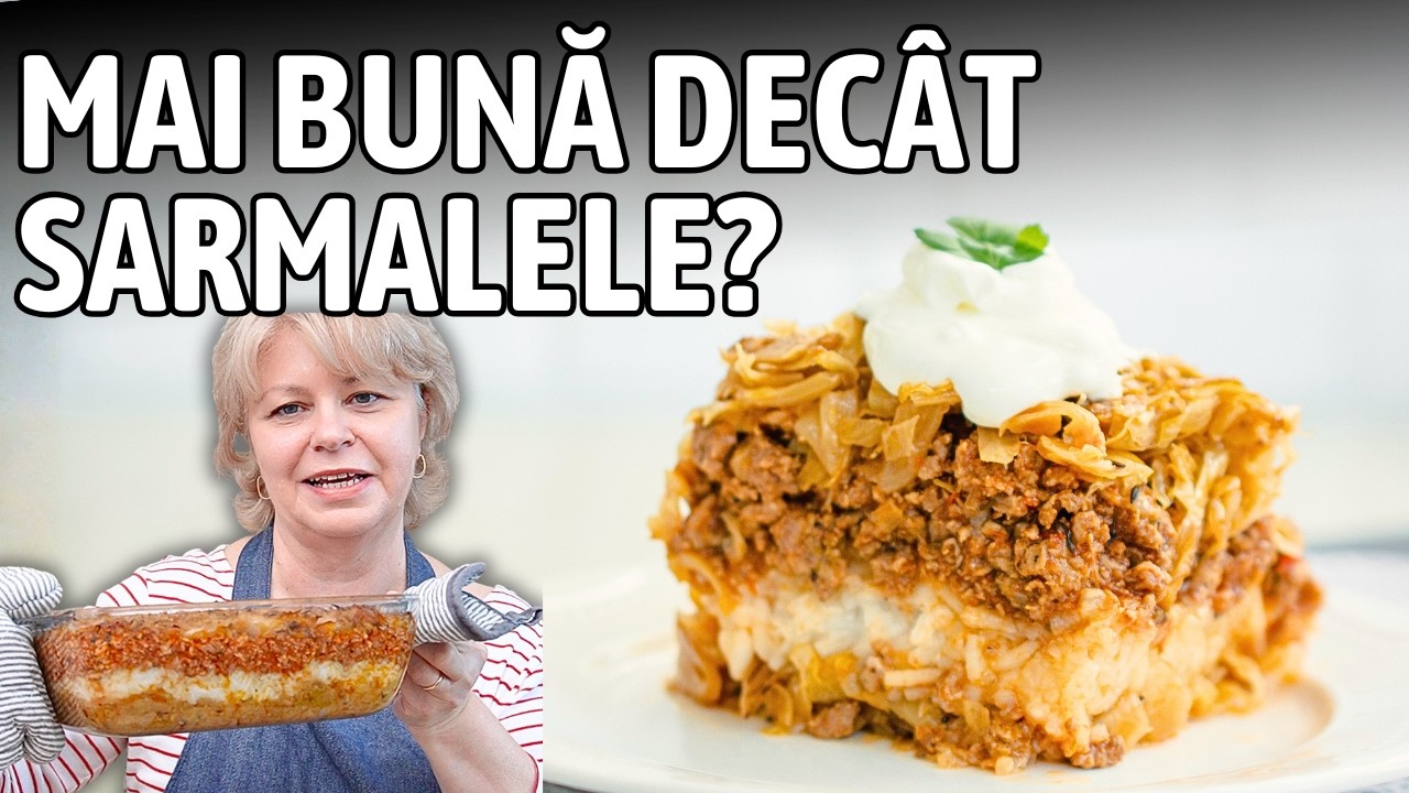 Descoperă varza a la Cluj - un fel de sarmale, dar fără împachetare 😉