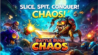Battle Bugs Chaos: Slice, Spit & Conquer! 🐜