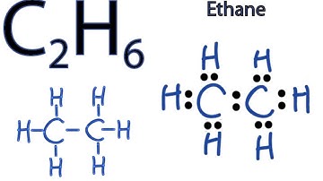 C2H6 Lewis Structure - How to Draw the Dot Structure for C2H6