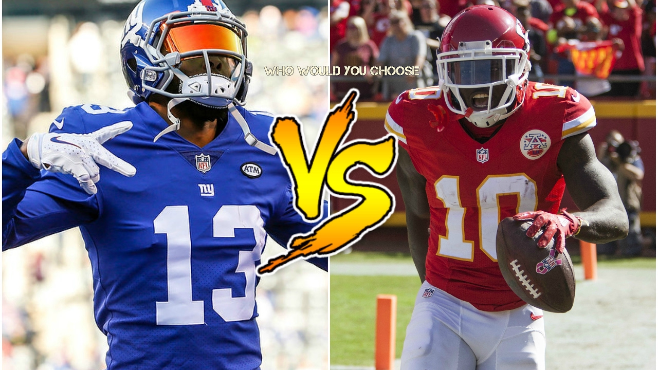 Who Is The G.O.A.T./Odell Beckham Jr. Vs. Tyreek Hill Highlights - YouTube