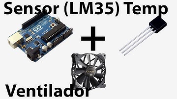 ARDUINO TUTORIAL - on/off de Ventilador con Sensor de Temperatura (LM35)