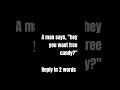 reply in 2 words #audio #audio #funny
