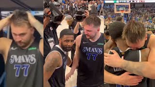 KYRIE IRVING HAD LUKA IN TEARS! FULL LOCKER ROOM MOMENT! THEN SAID THIS TO HIM! AFTER ADVANCING!
