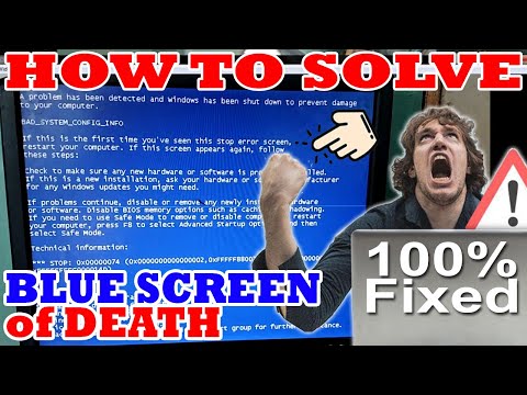 How To Solve Blue Screen Of Death 