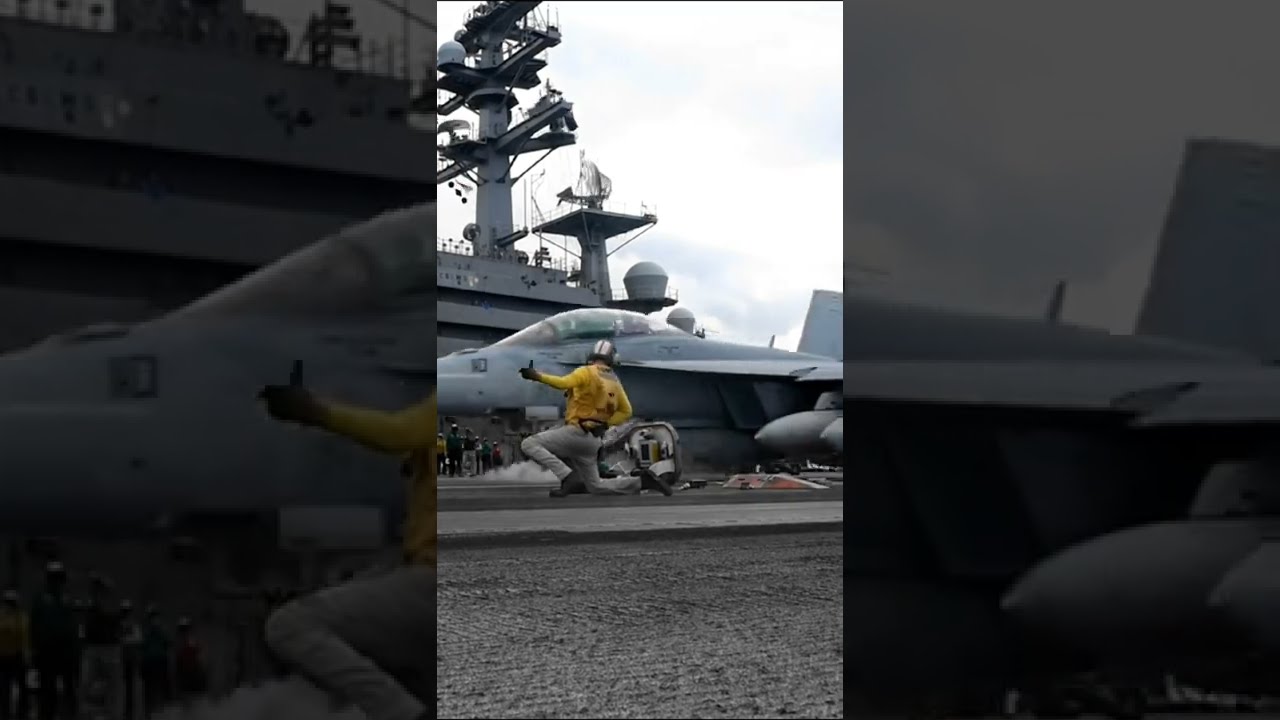 Flight Ops Aboard USS Ronald Reagan