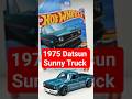 1975 Datsun Sunny Truck (B120) de Hot Wheels 🔥