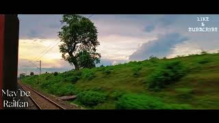 Monsoon sad train journey cinematic video#indianrailways #sadtrainjourney#viral