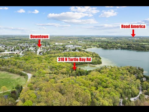 310 N Turtle Bay Road, Elkhart Lake, WI home video tour