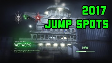MWR WET WORK Jump spot glitches and out the map