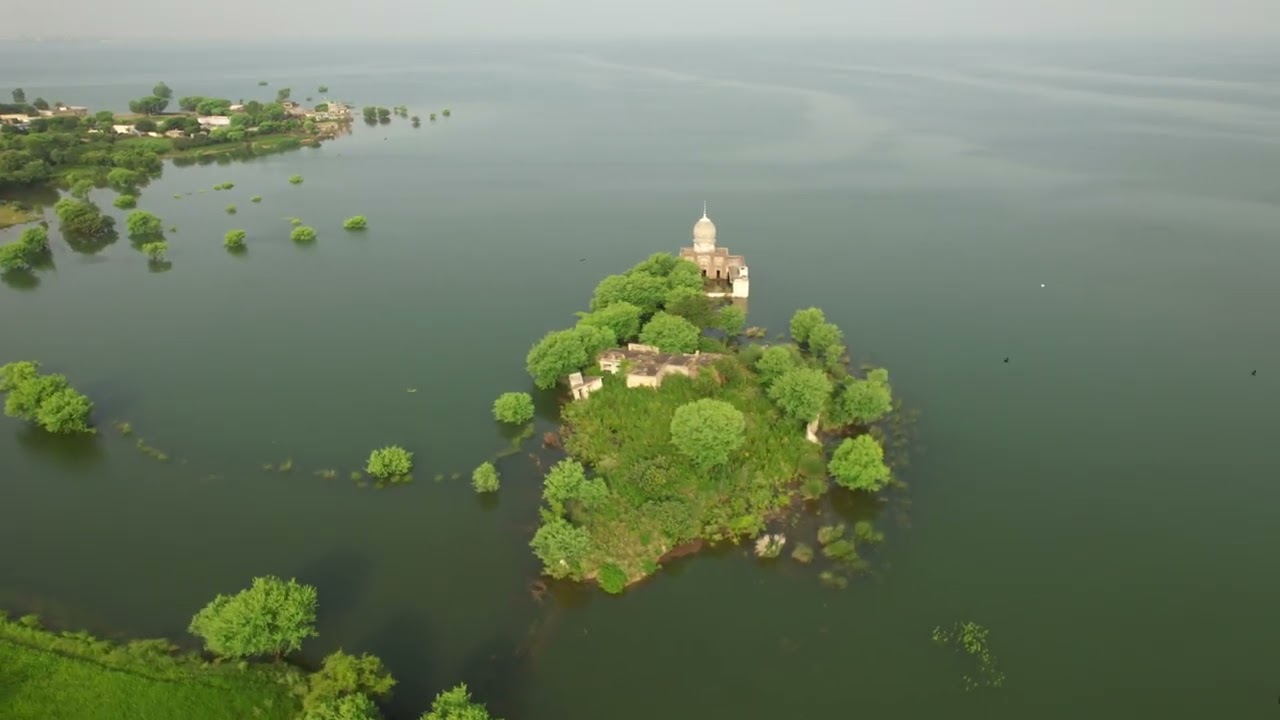Drone Footage Of Naki Village Islamgarh Mirpur 4K