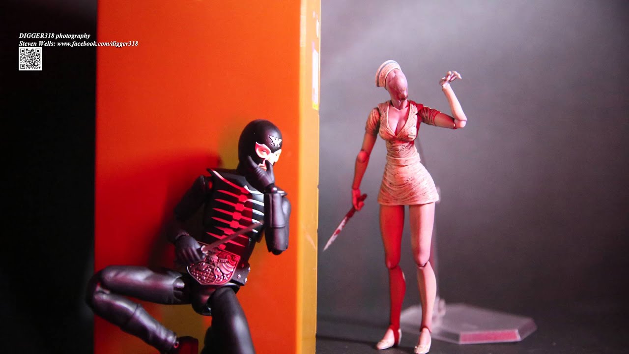 Silent Hill 2's Pyramid Head And Nurse Prepare For A Figma Release