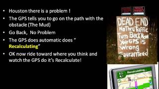 Dual Sport GPS Tricks Obstacle Navigation