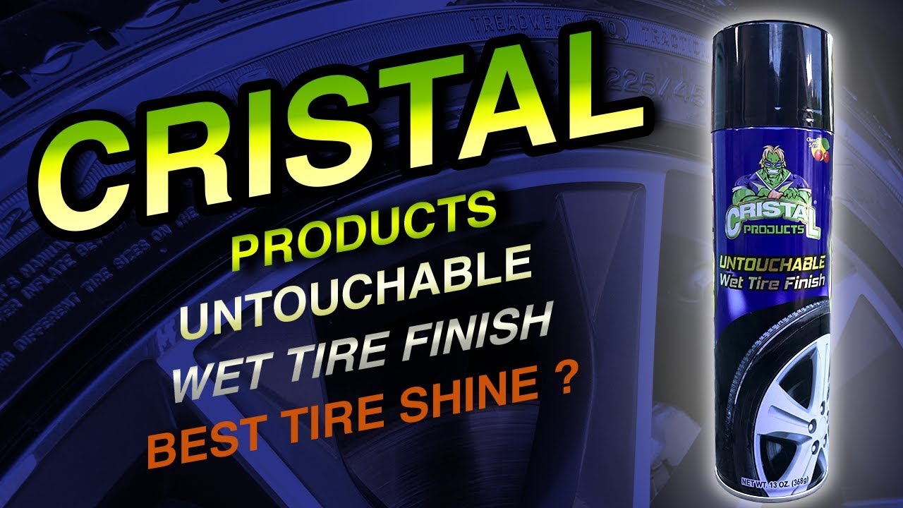  Cristal Products Untouchable Wet Tire Shine (4) : Automotive