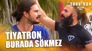 Hakan ve Turabi Birbirine Girdi |  Survivor All Star 2024 1. Bölüm