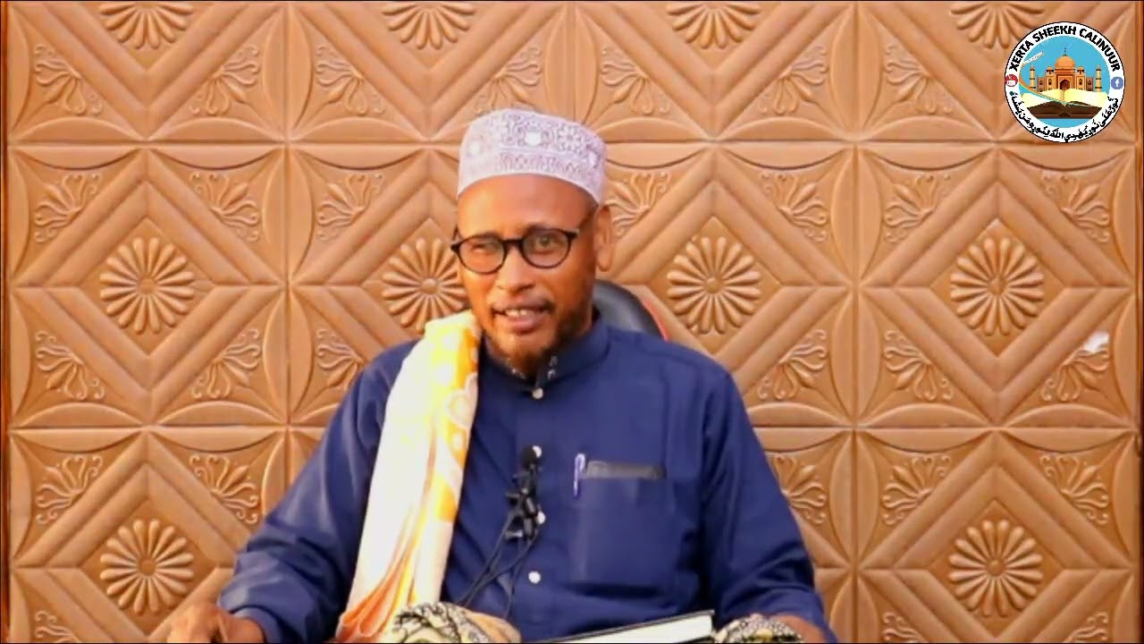 Sheekh Calinuur ayaa khatinkii Irshaadka kadib soo jeediyey kalmad dhinacyo badan taabaneysa