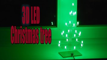 3D LED Christmas tree