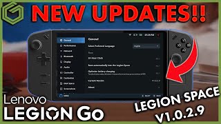 Legion Go - BIG Legion Space Update