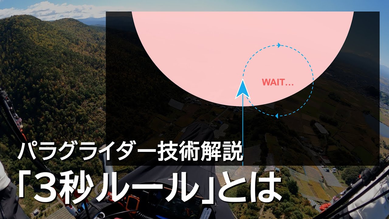 3秒ルール」とは？サーマルソアリング解説│パラグライダー - YouTube