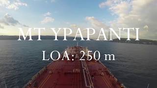 Instanbul Strait - Turkey vs Greek huge Oil Tanker; Time Laps in Two Min.