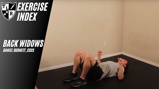 Exercise Index: Back Widows
