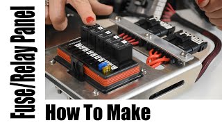 The Best Way To Make A Relay/ Fuse Panel, Automotive Wiring