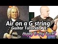 Air on a G string | J. S. Bach | Classical Guitar Lesson#1 (of 3) | NBN Guitar