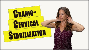 Upper CERVICAL SPINE STABILIZATION: Best Exercises for CRANIOCERVICAL Instability | C0-C1 and C1-C2