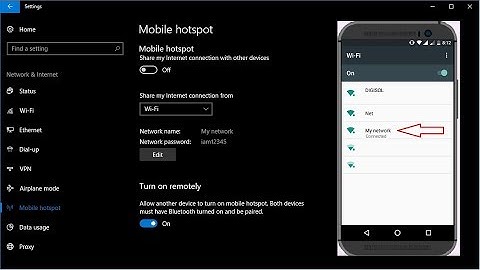 How to Create Wi-Fi Hotspot in Windows 10 Laptop (No Software)