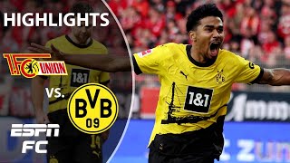 Union Berlin vs. Borussia Dortmund | Bundesliga Highlights | ESPN FC