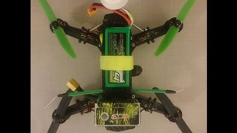 ZMR250 4S first fly test