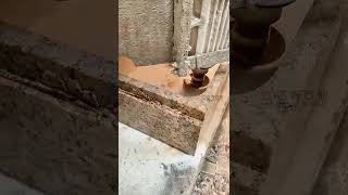 Traditional Beige Travertine Sink square Wash Basin Vessel Sink Traditional Beige Travertine Sink square Wash Basin Vessel Sink