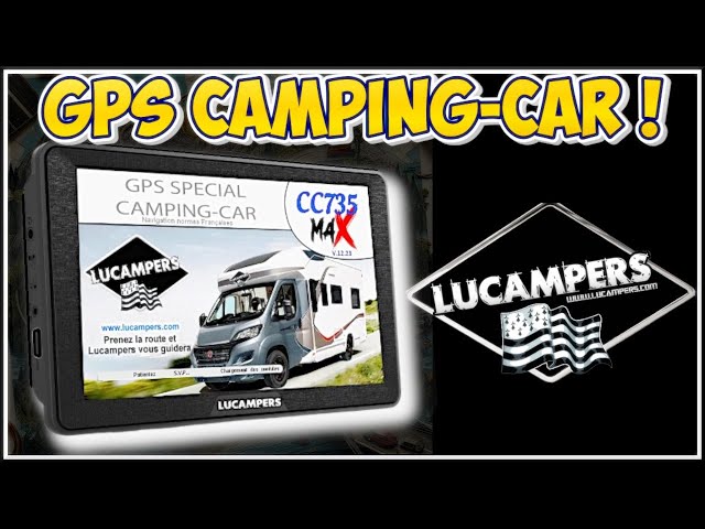 GPS LUCAMPERS : déballage, mise en route, test. #vanlife