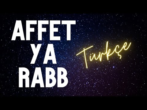 Geeflow Musab - AFFET YA RABB (Türkçe)