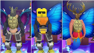 𝗛𝗜𝗚𝗛 𝗟𝗘𝗩𝗘𝗟 in Merge Animals 3D - Mutant race