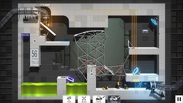 Bridge Constructor Portal Level 56 Convoy (Spent $90400)
