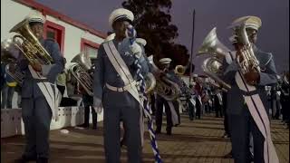 AIE Hq Brass Band: Silver Force ⚪🔵⚪ by good force 🔥🔥🔥🔥 @St Paul Oct 2023