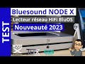 Bluesound node x  dition limite pour les 10 ans de bluesound