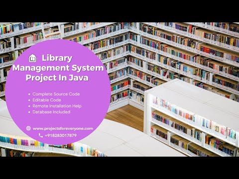 Library management system project java source code free download pc