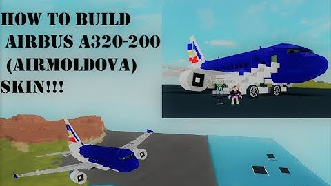 How To Build Airbus A320-200 on (Plane Crazy) Roblox