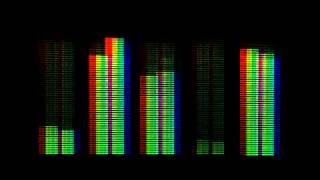 Audio Equalizer Levels Motion Background
