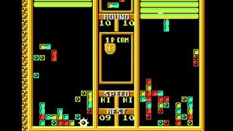 Tetris 2 - VS Mode: Hard (Level 10)