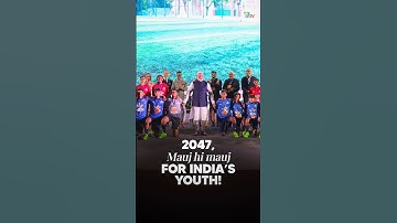 India’s Youth: Driving Force of Viksit Bharat 2047!