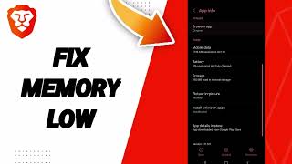How To Fix Memory Low On Brave Private Web Browser,VPN App screenshot 5